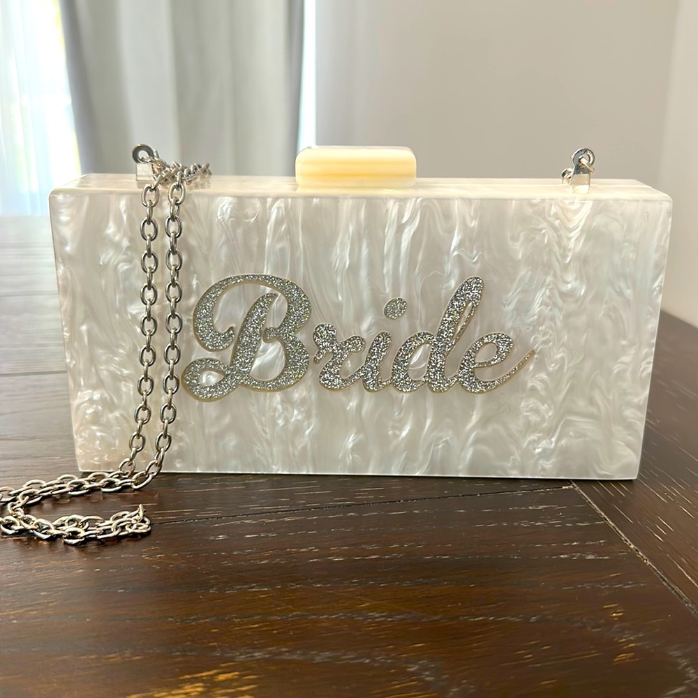 Bride Pearl Clutch